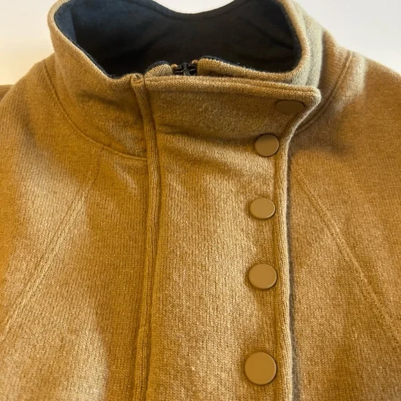 Alo Yoga, Brown Strut Cropped Jacket, Sz M - Picture 5 of 14